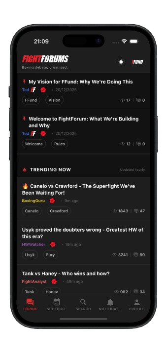 FightForum Screenshot 2