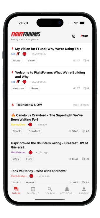 FightForum Screenshot 3