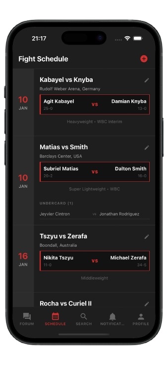 FightForum Screenshot 4